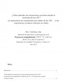 ¿Cómo abordar las trayectorias escolares desde la inclusión de las TIC?