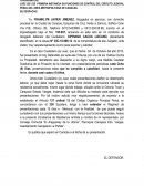 DE PRIMERA INSTANCIA EN FUNCIONES DE CONTROL DEL CIRCUITO JUDICIAL PENAL DEL AREA METROPOLITANA DE CARACAS
