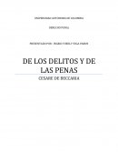 DE LOS DELITOS Y DE LAS PENAS- CESARE BECCARIA