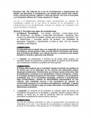 Resumen de diez artículos de la Ley de Contrataciones y Adquisiciones del Estado