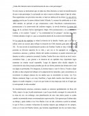 ¿Toda obra literaria narra la trasformación de uno o más personajes?