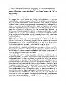 ENSAYO ACERCA DEL ARTÍCULO “RE-CONSTRUCCIÓN DE LA REALIDAD”