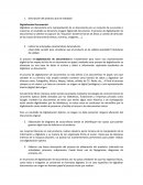 Pre informe Descripción del producto que se trabajará: