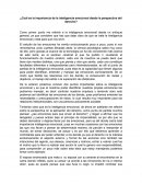 ¿Cuál es la importancia de la inteligencia emocional desde la perspectiva del derecho?