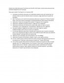 Documentación de para una aplicación móvil