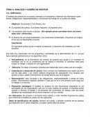 TEMA 4: ANALISIS Y DISEÑO DE PUESTOS