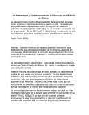 Ensayo sobre Los Estereotipos y Contradicciones de la Educación en el Estado de México