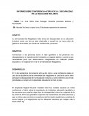 INFORME SOBRE CONFERENCIA ACERCA DE LA DISCAPACIDAD EN LA EDUCACION INCLUSIVA