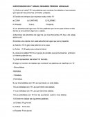 CUESTIONARIO DE 3º GRADO, SEGUNDO PERIODO LENGUAJE