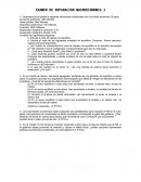 EXAMEN DE REPARACION MACROECONOMIA I