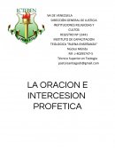 La Intercesion profetica