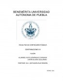 FACULTAD DE CONTADURÍA PÚBLICA CONTRIBUCIONES III