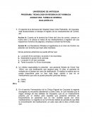 ASIGNATURA. FARMACIA GENERAL EVALUCIÓN N°4