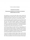 Consecuencias de padres que no se involucran en la educación académica básica de sus hijos