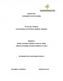 CUESTIONARIO ELASTICIDAD, INGRESO, DEMANDA