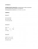 Actividad Interseccion de conjuntos