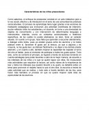 Características de los niños preescolares