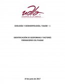 IDENTIFICACIÓN DE GEOFORMAS Y FACTORES FORMADORES DEL PAISAJE