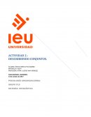 Actividad Describiendo conjuntos