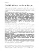 Friedrich Nietzsche y el Eterno Retorno