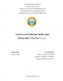 FASE II: ESTUDIO DE MERCADO. PAPELERÍA “DAVILU”, C.A