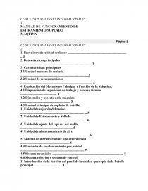 CONCEPTOS MACHINES INTERNACIONALES. Página 1