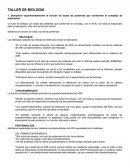 TALLER DE BIOLOGÍA. HELICASAS