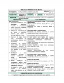 Planeación 2do grado de Primaria