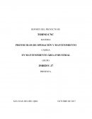 PROTOCOLOS DE OPERACIÓN Y MANTENIMIENTO