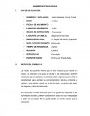 Ejemplo de Anamnesis