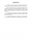 Cuestionario para obtener información sobre la cultura de trabajo