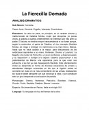 La Fierecilla Domada. Amor, Dominio, Engaño, Intereses Económicos