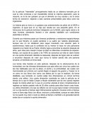 En la película “Interstellar” principalmente habla de un deterioro terrestre