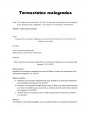 Termostatos malogrados S.I.G.A.S