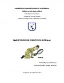 Investigacion cientifica formal