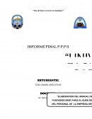 Empresas del estado INFORME FINAL P.P.P II