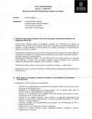 Evaluar la necesidad de adoptar una nueva estrategia cuando Brand Anderson es designado CEO de BB