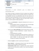 Actividades Preparando el centro educativo para un alumno con discapacidad visual