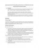 Cuales son los Aspectos generales de las finanzas publicas