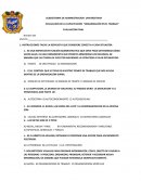 EVALUACION DE LA CAPACITACION “ORGANIZACIÓN EN EL TRABAJO” EVALUACION FINAL