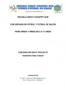 CORPORACIÓN DEFAT PROYECTO “DEPORTE PARA TODOS”