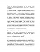 JUICIOS ORALES ANTEPROYECTO TESINA