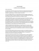 Ejemplo de La solitaria voz de una ciudad olvidada