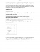 Análisis: el paso de la narración y explicación a la argumentación (4 carillas como máximo)