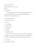 Agenda de memoria para la presente semana