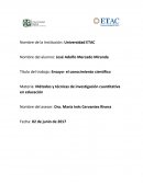 Ensayo- el conocimiento científico