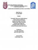 PRACTICA #3 “LEY DE OHM”