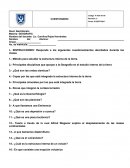 Cuestionario GEOGRAFIA