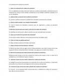 Cuestionario ¿Qué es la evaluación de la cadena de suministro?