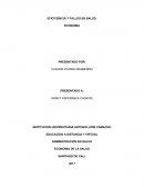 EFICICIENCIA Y FALLOS EN SALUD ECONOMIA